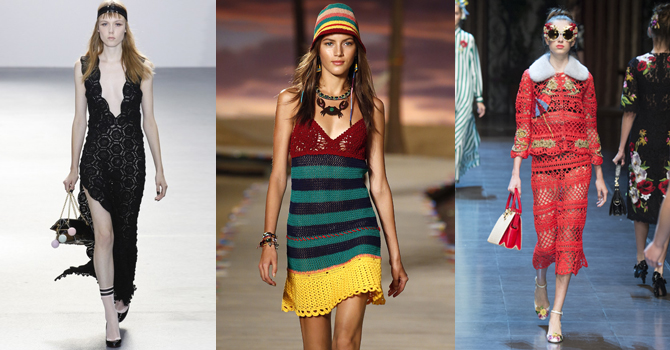 أقمشة الكروشيه تغزو أزيائك المرحة والأنيقة الصيف القادم
