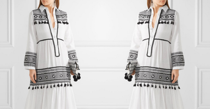 استعدي لنهار رمضان مع القفاطين البيضاء