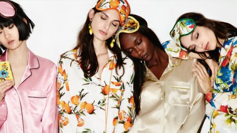 بيجامات دولتشي أند غابانا ربيع 2016 بحيوية الزهور