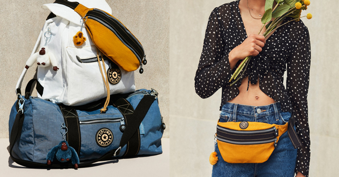 كيبلينغ تطلق مجموعة مستوحاة من التسعينات