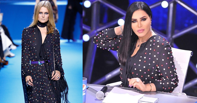 أحلام تأسر قلوب متابعيها بفستان إيلي صعب في آراب آيدول