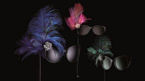 نظارات شمس بولغاري 2015 تدخلكِ عالم الحفلات التنكرية