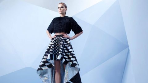 رامي قاضي ربيع 2015 هوت كوتور بظلال المونوكروم العصرية