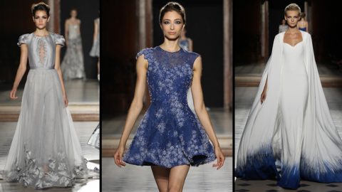 فساتين طوني ورد شتاء 2016 مليئة بالأنوثة والحيوية