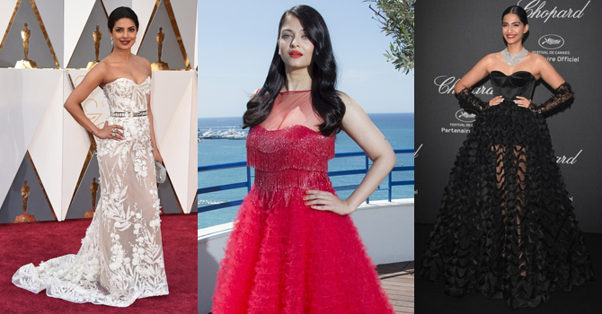 إطلالات أيقونية لنجمات بوليوود على السجادة الحمراء على مدار 2016