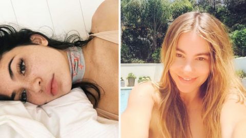 كوني جريئة كنجمات هوليوود وتخلي عن مكياجك هذا الصيف