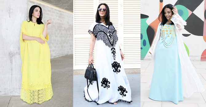 قفاطين الفاشينيستا زهرة ليلي اليومية في رمضان 2016