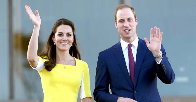 الأمير وليام وعائلته في سيدني