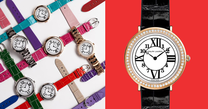 ساعات رالف لورين للأنيقات في عطلة الصيف