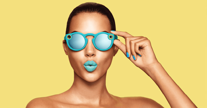 سناب شات تطلق أول نظارات شمس مبتكرة