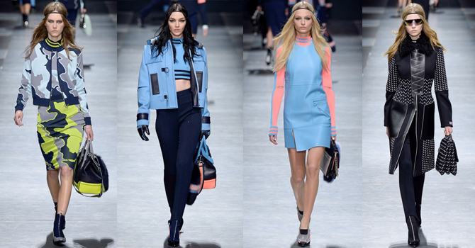 فيرساتشي شتاء 2017 بجراءة أزياء الموتو