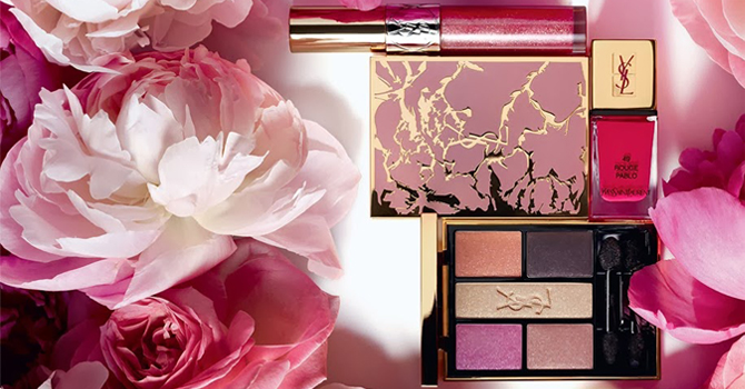 مكياج ربيع 2014 من إيف سان لوران .. Flower Crush