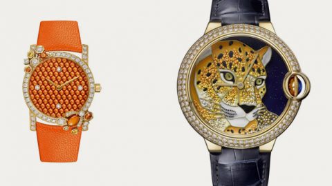 أرقي الساعات مزينة بأيقونات حيوانات الغابة