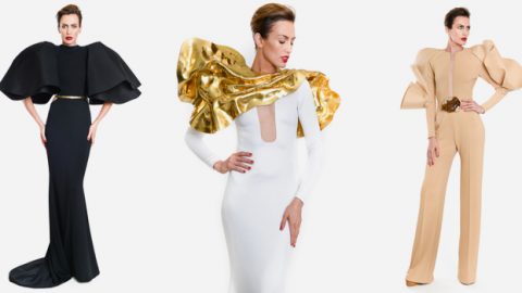 أزياء ستيفان رولان شتاء 2016 بتفاصيل ذهبية مبهرة