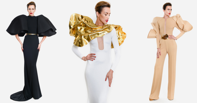 أزياء ستيفان رولان شتاء 2016 بتفاصيل ذهبية مبهرة