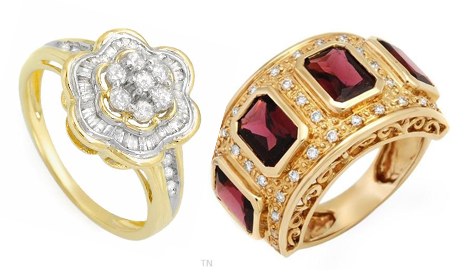 تصميمات خواتم ذهبية فائقة الجمال