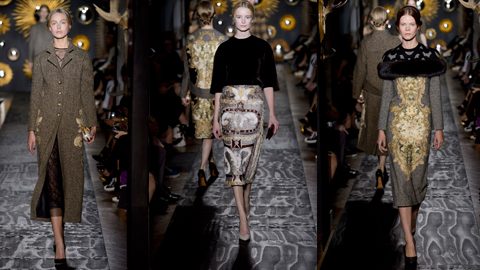 عرض فالنتينو  2013 مستوحى من الأجواء الملكيه