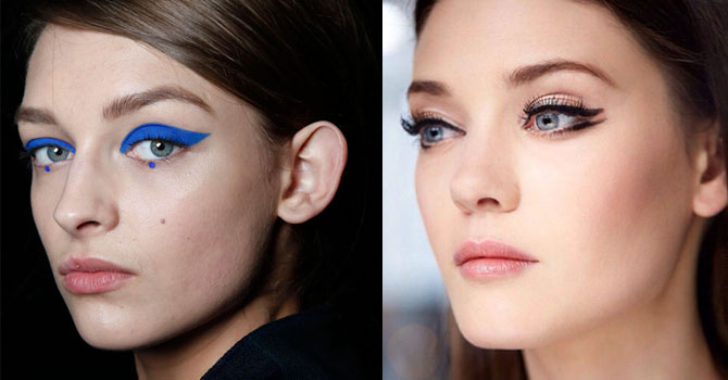 واكبي صيحة الجرافيك أي لاينر لعيون أكثر جرأة