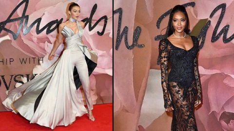 وجوه الموضة تجتمع في حفل توزيع جوائز الموضة البريطانية