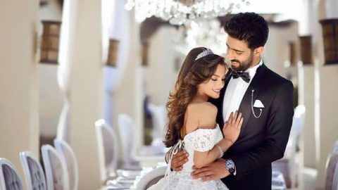 الصور الرسمية الأولى من حفل زفاف كارمن سليمان