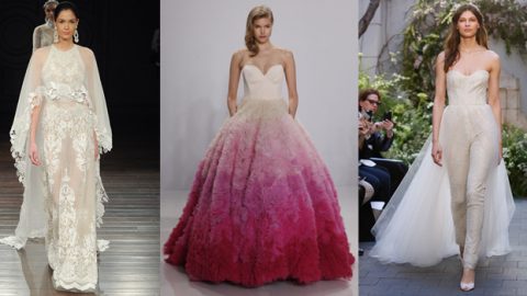 فساتين الزفاف الأكثر جذابية بأسبوع نيويورك للعروس ربيع 2017
