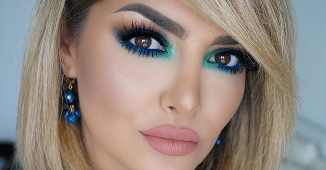 لوحة مكياج من أعماق البحار بأنامل الفاشينيستا شهدا
