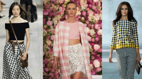 اعتمدي صيحة ال Gingham ربيع 2017 كالأنيقات