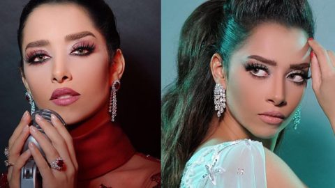 مكياج بلقيس فتحي الفخم بتوقيع ألاء دشتي