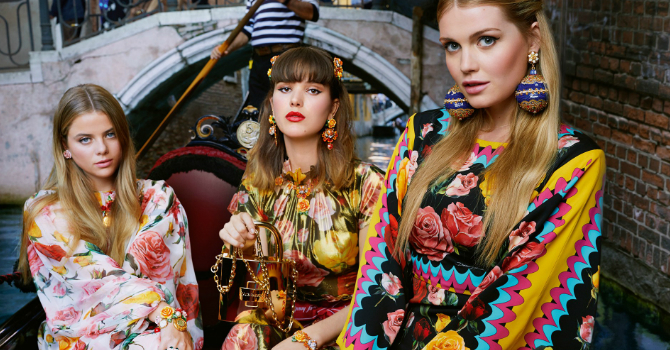 أبرز صيحة كشفت عنها الحملة الدعائية لدولتشي آند غابانا صيف 2018