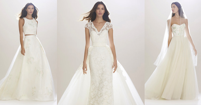 عروس كارولينا هيرارا بنعومة بالغة في خريف 2016