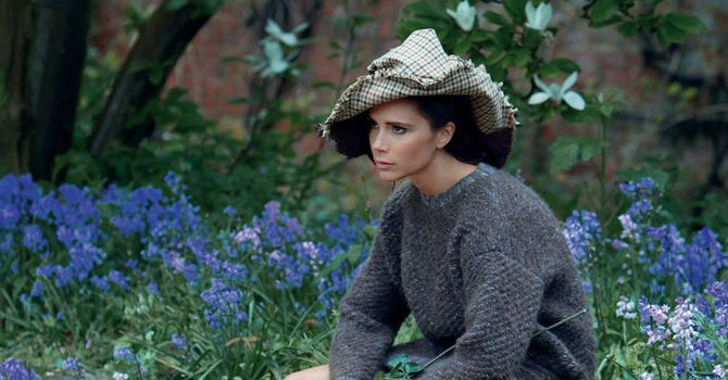 فيكتوريا بيكهام تتخلى عن الكعب من أجل مجلة Vogue