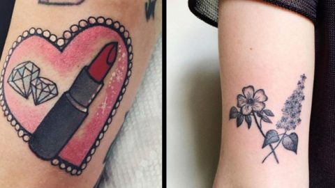 الألوان المائية أحدث صيحات تاتو البشرة