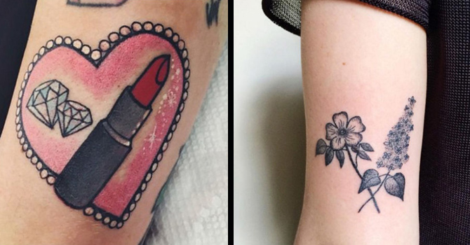 الألوان المائية أحدث صيحات تاتو البشرة