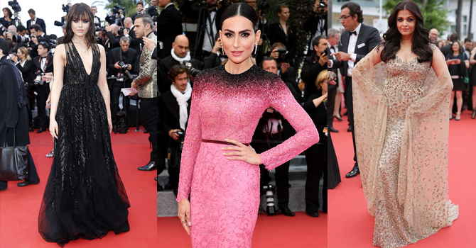 إبداعات المصممين العرب تتجسد في نجمات كان 2016