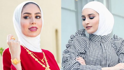 الحجاب الأبيض اختيار الفاشينيستا لأبراز المكياج الصيفي
