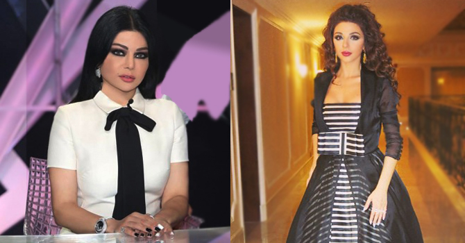 ميريام فارس تتفوق على نجمات لبنان بإطلالة المونوكروم