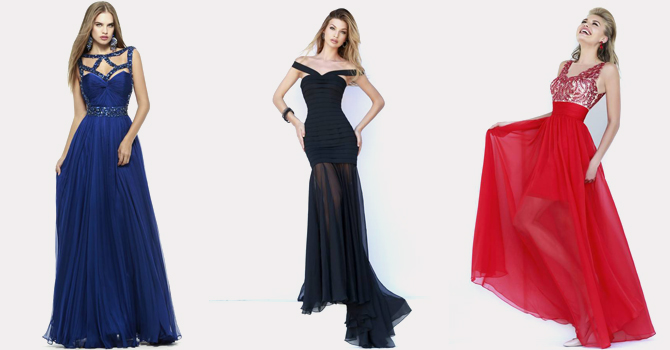 فساتين سهرة شيفون من Sherri Hill ربيع 2015