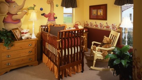 أجمل ديكورات غرف الأطفال 2013