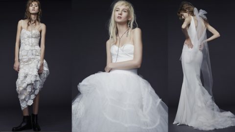 فساتين زفاف فيرا وانغ خريف 2015 لعروس جريئة