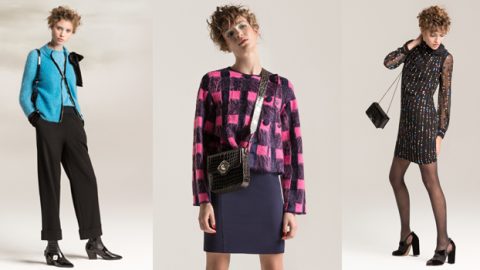 أزياء امبوريو ارماني ما قبل خريف 2017 لإطلالة الثمانينات الأنيقة