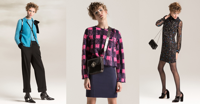 أزياء امبوريو ارماني ما قبل خريف 2017 لإطلالة الثمانينات الأنيقة