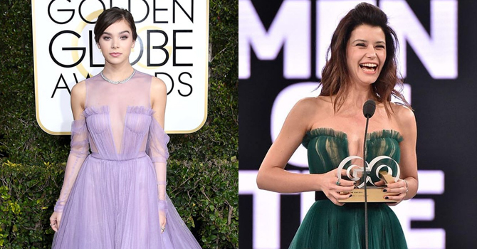 صرعة الفساتين المقلدة تصل إلى بيرين سات