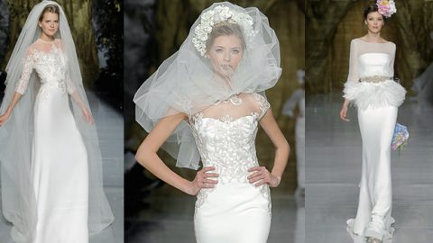 فساتين زفاف برونوفياس ربيع 2014