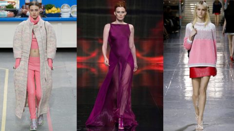 أبرزي أنوثتك في خريف 2014 بدرجات الوردي والأرجواني