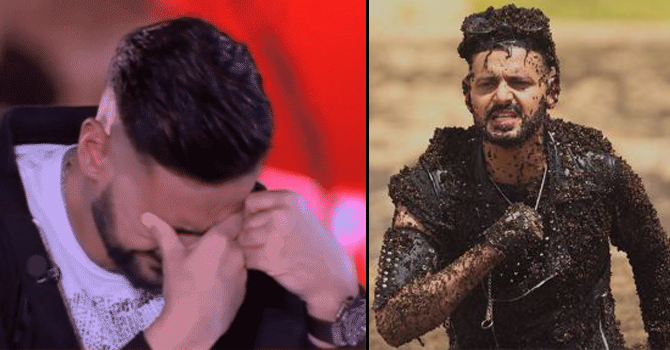 بالفيديو: رامز جلال يبكي من أجل إبنه