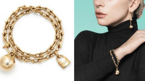 مجوهرات تيفاني City HardWear بقوة الكرات الذهبية