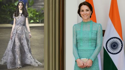فساتين هندية مقترحة من إيلي صعب للدوقة كيت ميدلتون