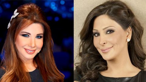 نانسي عجرم وإليسا على نفس المائدة