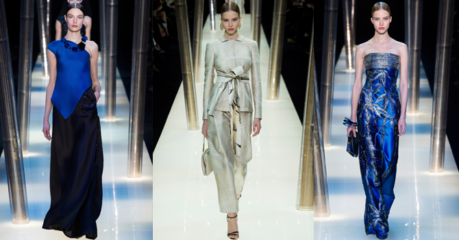 أسبوع كوتور باريس : ارمانى بريف ربيع 2015 من وحي الغابات اليابانية