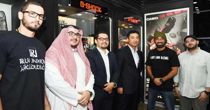 كاسيو وأبار يدشنان أحدث فروع «جي فاكتوري» بـ الأندلس مول بجدة